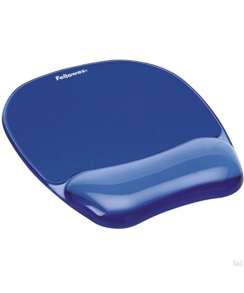 Στήριγμα καρπού Fellowes Crystals™ Gel Mousepad Wrist Support