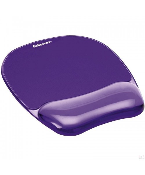 Στήριγμα καρπού Fellowes Crystals™ Gel Mousepad Wrist Support