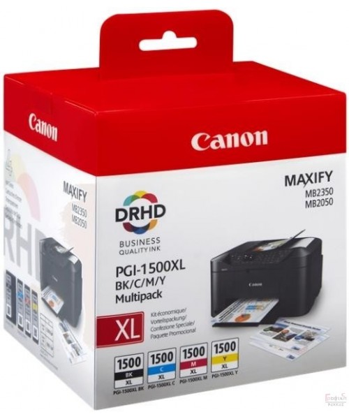 ΜΕΛΑΝΙ CANON PGI 1500 SET